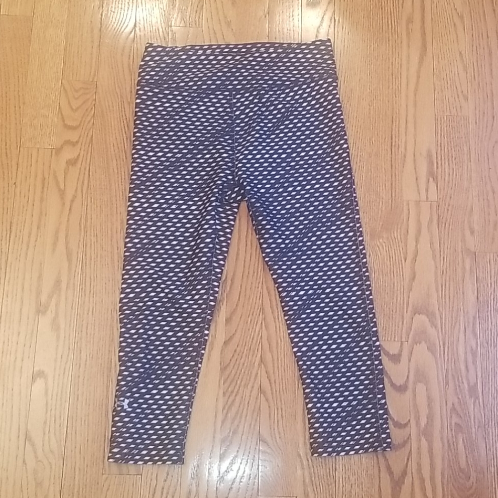 Under Armour black/white compression leggings S
